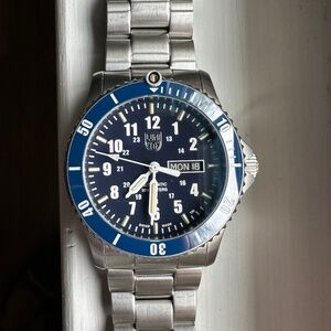 Luminox Automatic Sport Timer Blue Automatic Dive Watch, 42 mm